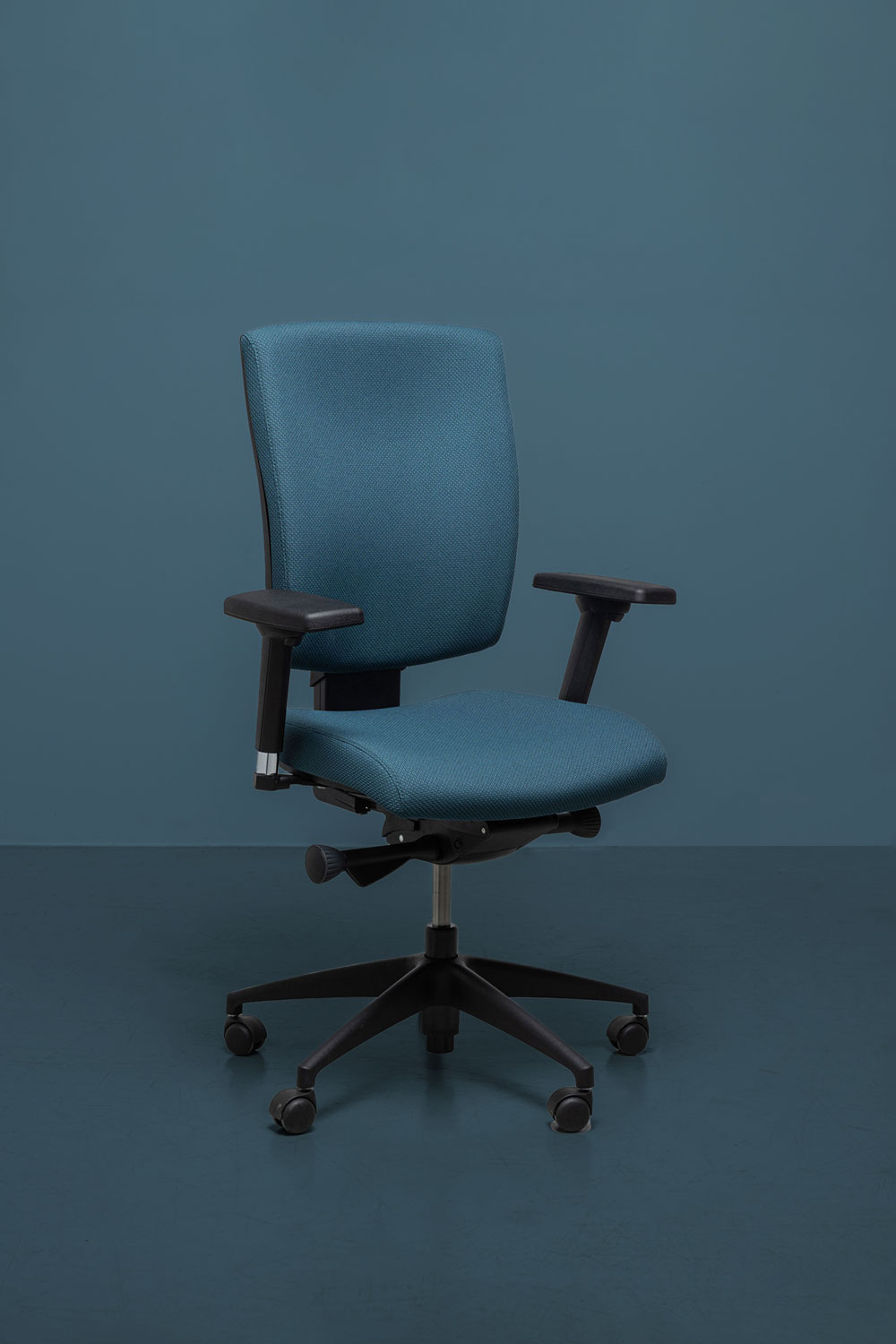 Chaise de Bureau Confortable en Tissu GRAFT (Noir ou Gris)