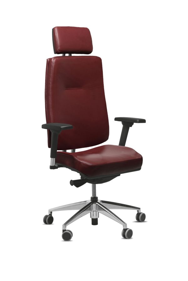 King Edgard - fauteuil de bureau en cuir