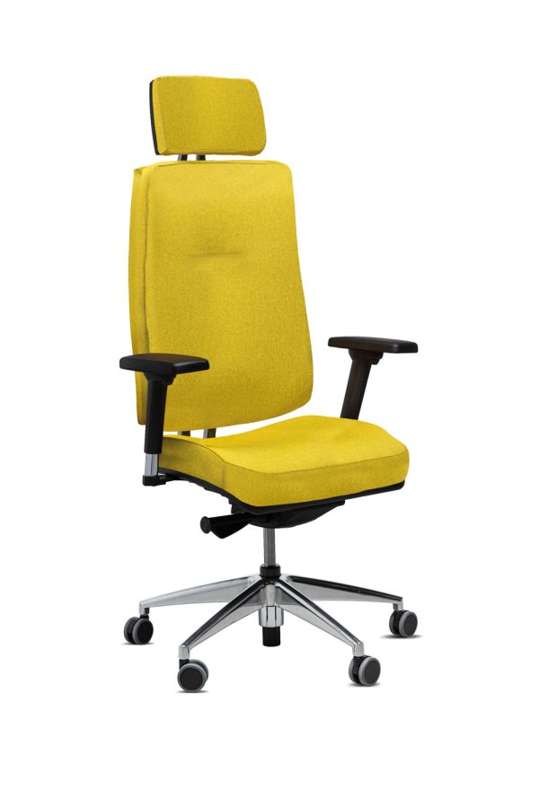 King Edgard - fauteuil de bureau en tissu