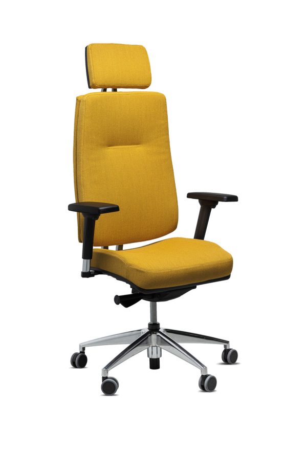 King Edgard - fauteuil de bureau en tissu