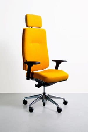 King Edgard - fauteuil de bureau en tissu