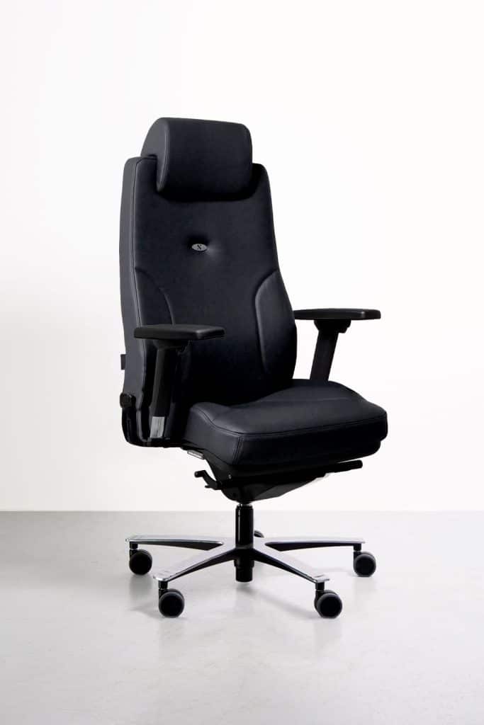 Lead Ernest 24/24 - fauteuil bureau en cuir