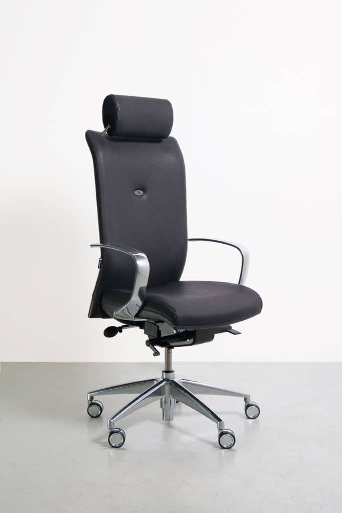 Strong Auguste + - fauteuil de direction en cuir