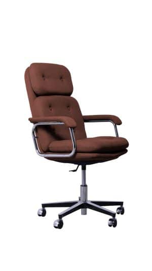 Fauteuil Héritage 80 Grand Dossier CURA MARRON