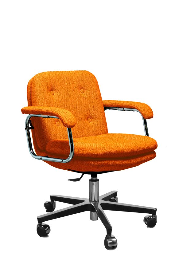 Héritage 80 - fauteuil de bureau petit dossier en tissu
