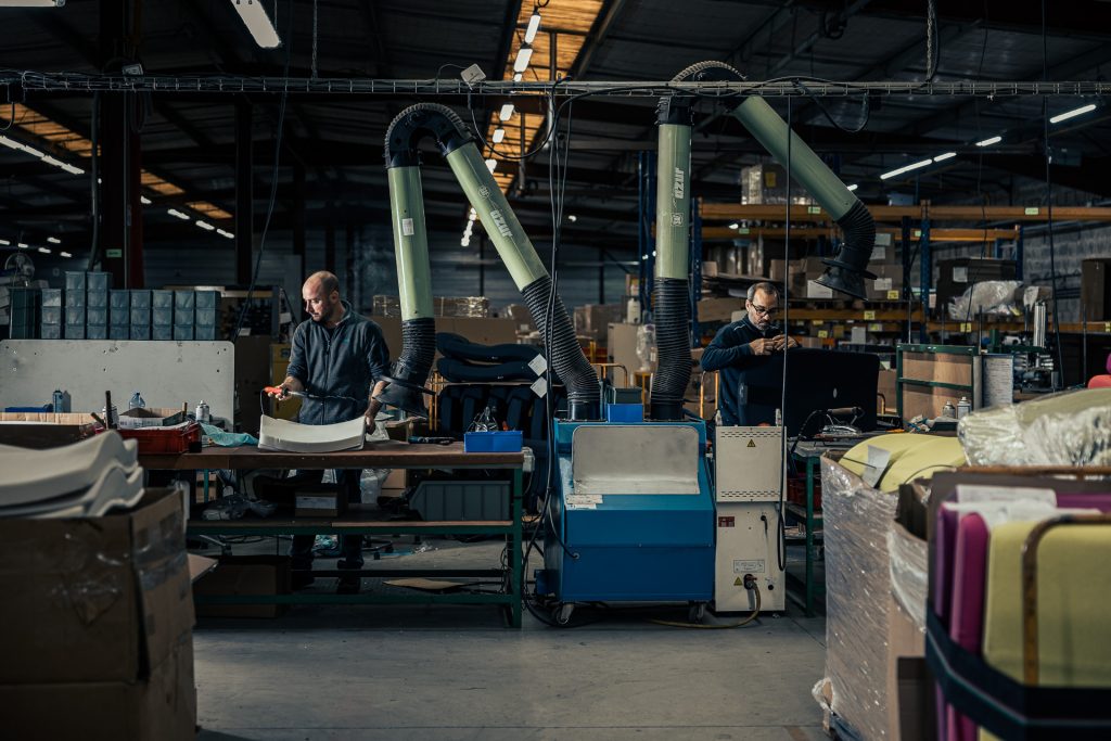 fabrication made in france de chaise de bureau Navailles