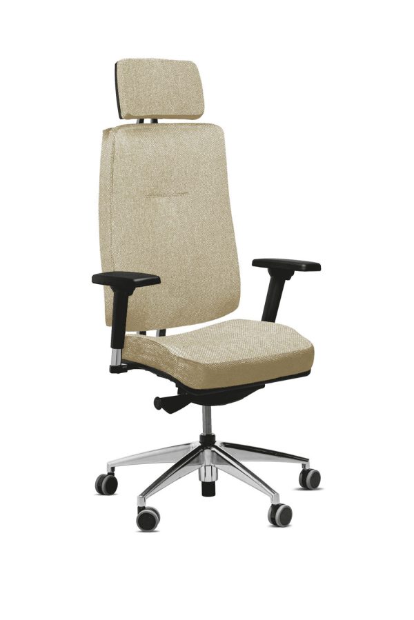 King Edgard - fauteuil de bureau en tissu