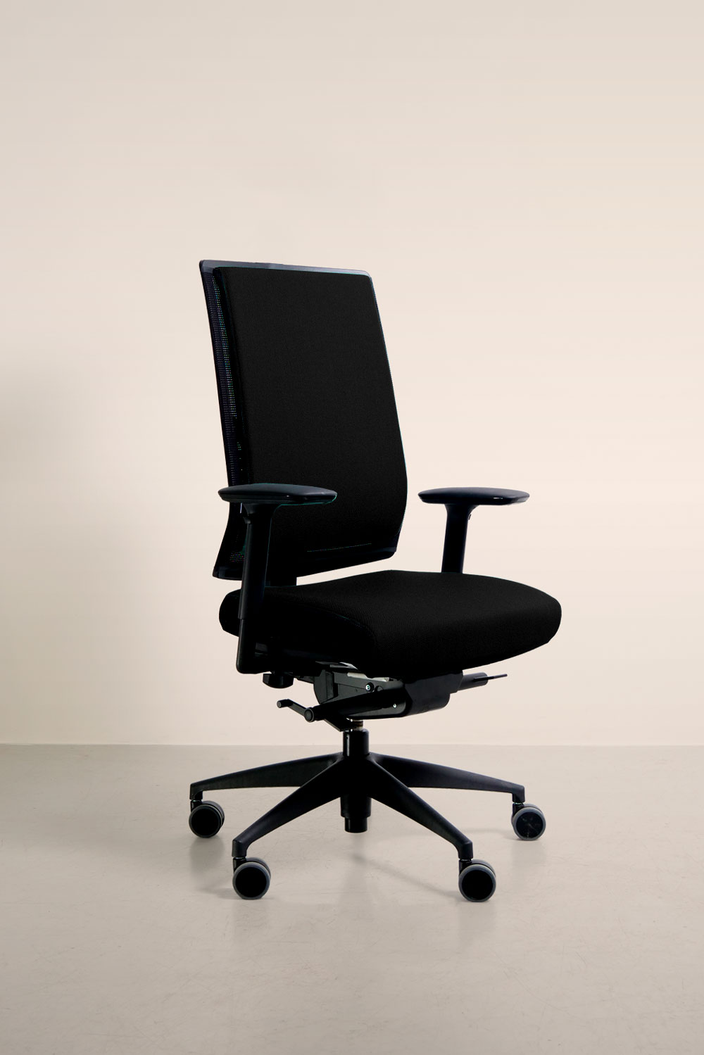 Chaise de bureau Great Marcel Garni réglable en tissu de trois Quart NAVAILLES