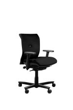 Strong Auguste - fauteuil de bureau ergonomique petit dossier cuir