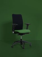 Famous Fernand Résille Noir et Vert - Fauteuil de bureau occasion