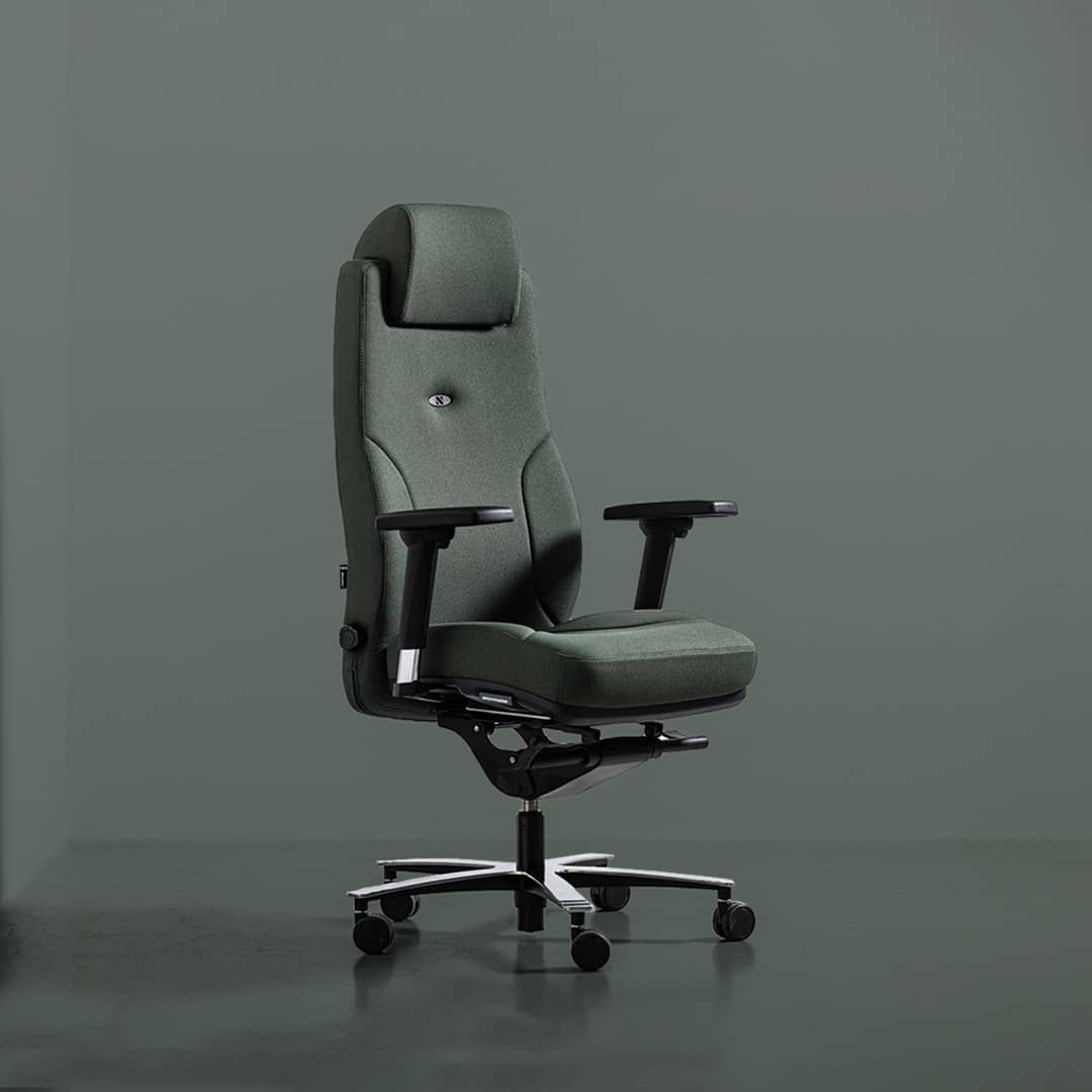 fauteuil de bureau pour usage intensif en télétravail Lead Ernest