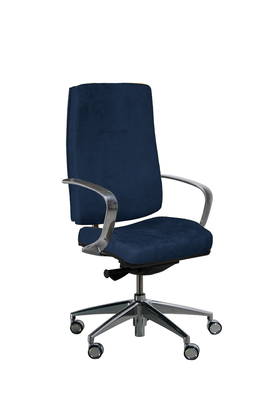 fauteuil de bureau ergonomique king edgard plus sans appui tete comfort + bleu marine Navailles