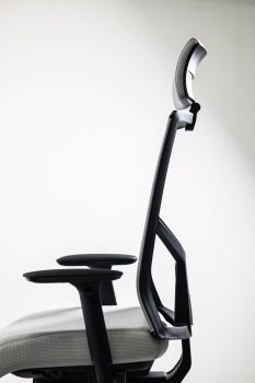 profil fauteuil ergonomique great marcel resille gris