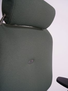 Dossier fauteuil de bureau ergonomique strong auguste tissu cura vert